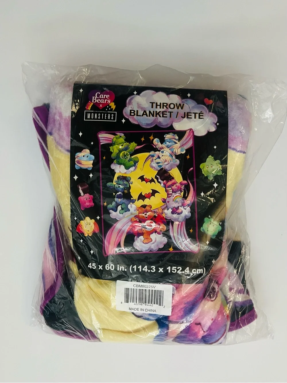 Care Bears & Universal Monsters Blanket